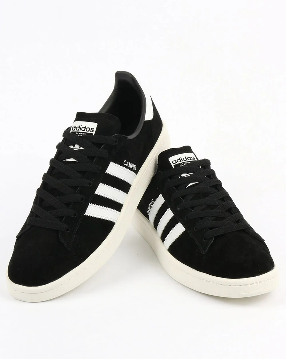 Adidas Campus Trainers Black/White - Image 3