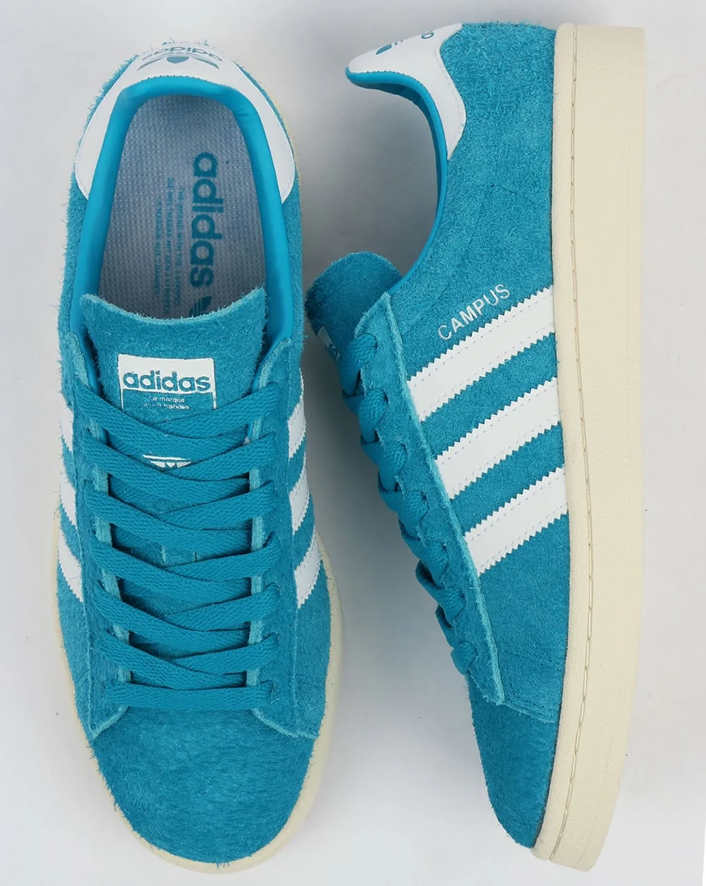 Adidas Campus Trainers Bold Aqua/White - Image 2