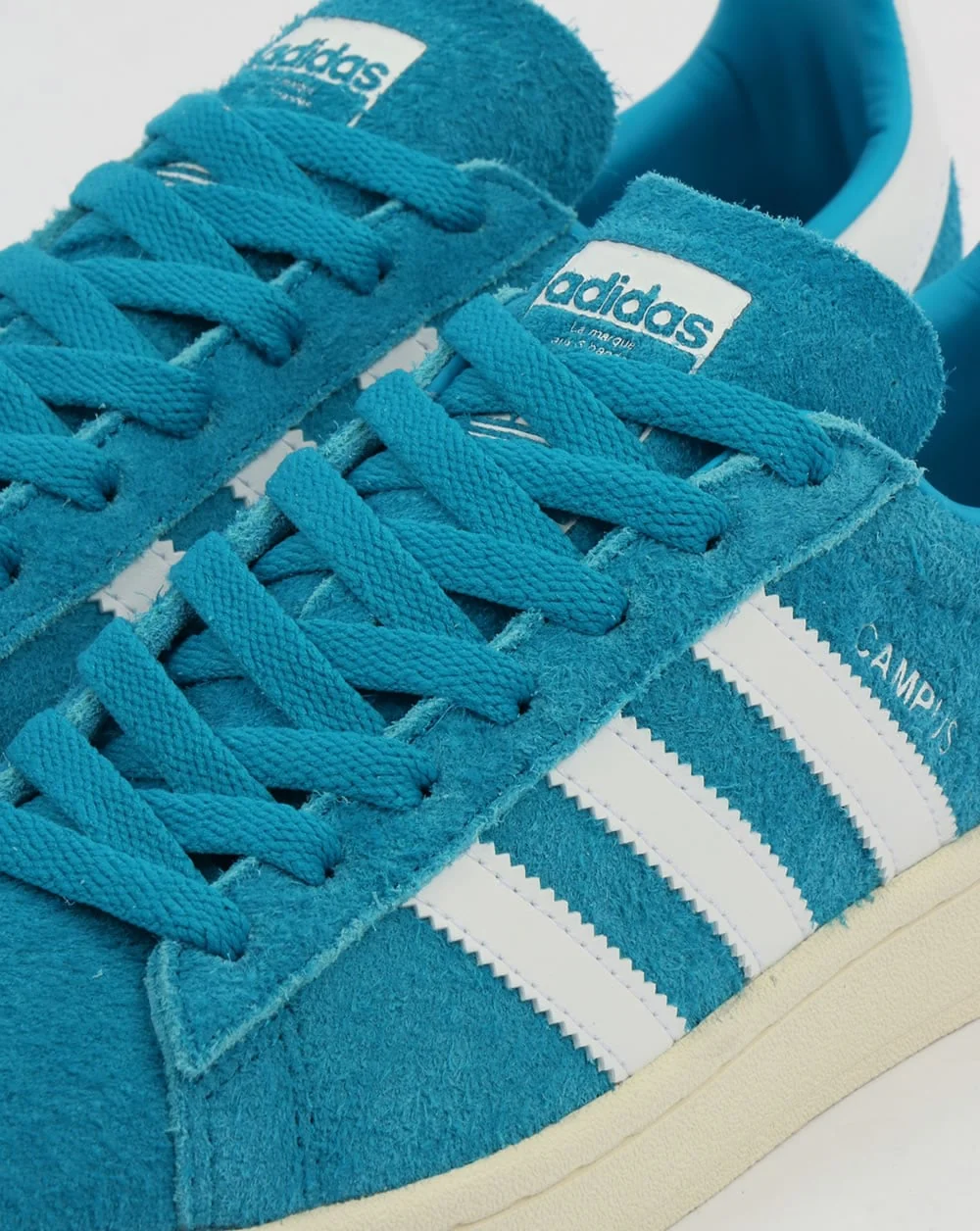 Adidas Campus Trainers Bold Aqua/White - Image 4