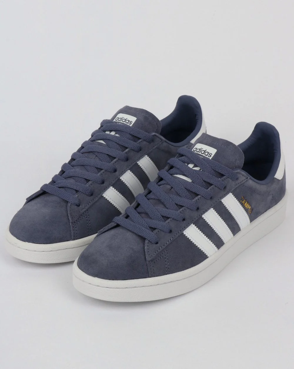 Adidas Campus Trainers Raw Indigo/White - Image 3