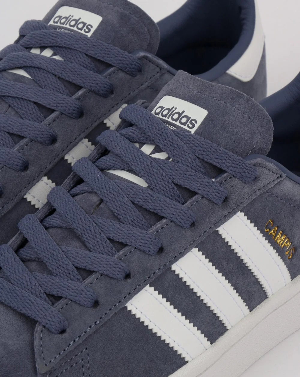 Adidas Campus Trainers Raw Indigo/White - Image 4