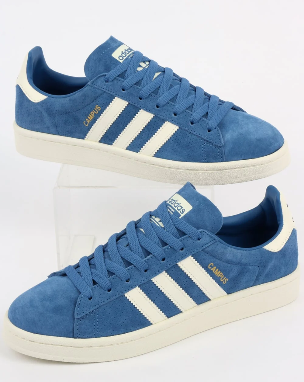 Adidas Campus Trainers Trace Royal/Off White