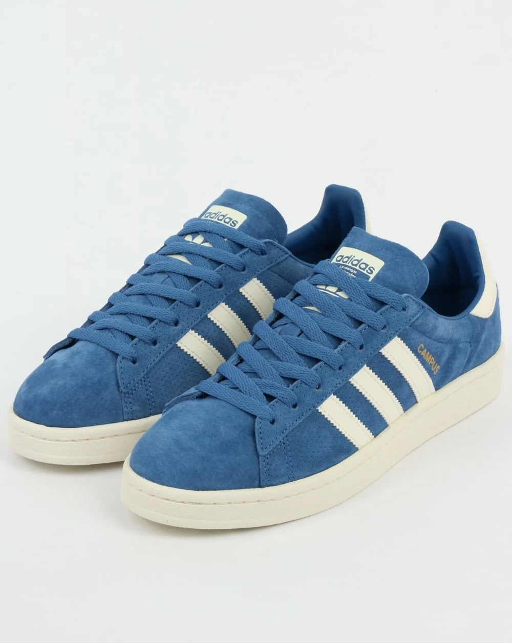 Adidas Campus Trainers Trace Royal/Off White - Image 3