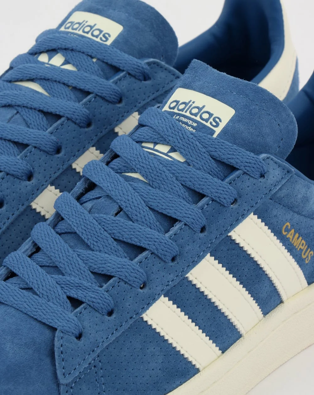 Adidas Campus Trainers Trace Royal/Off White - Image 4