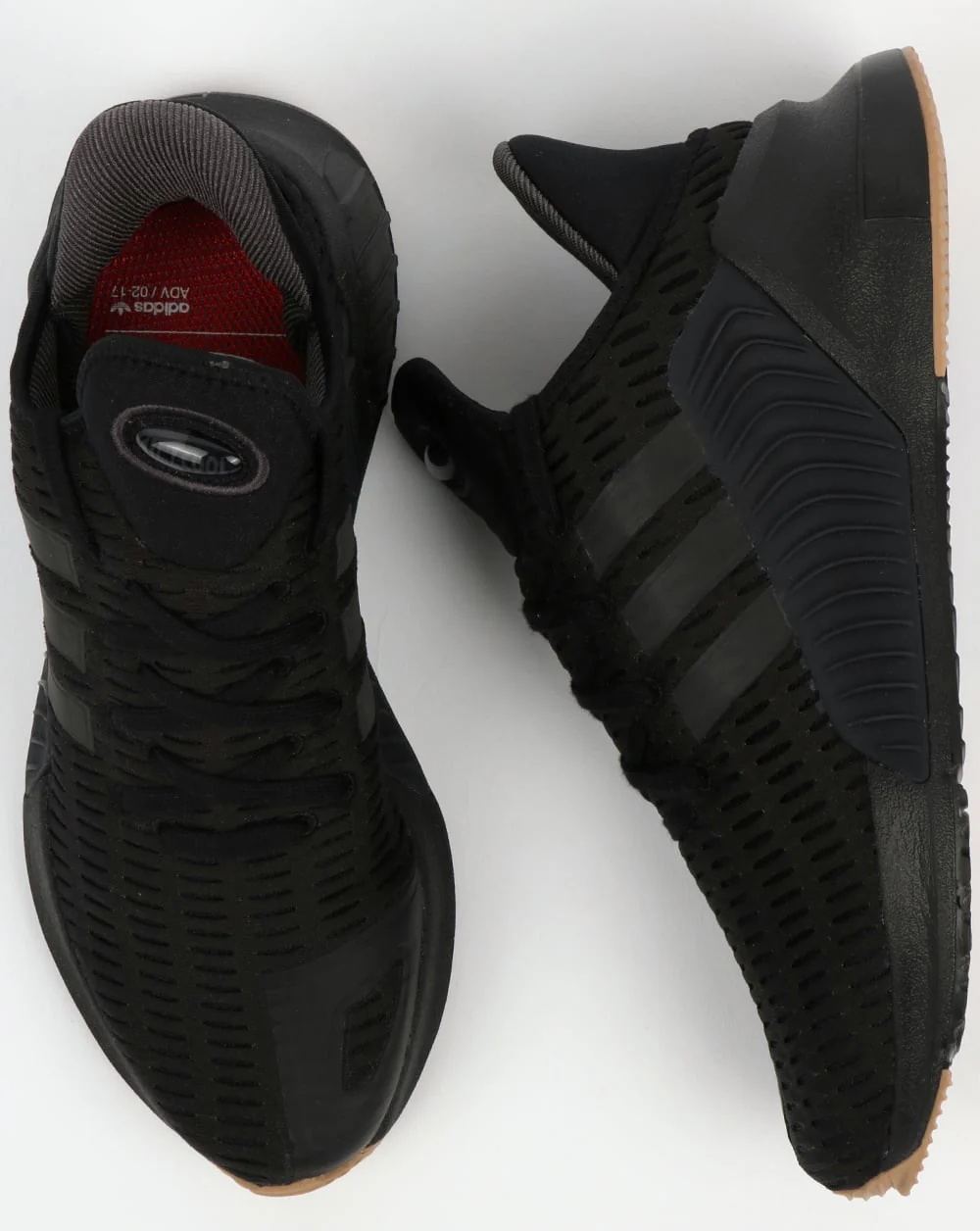 Adidas Climacool 02.17 Trainers Black/Carbon/Gum - Image 2