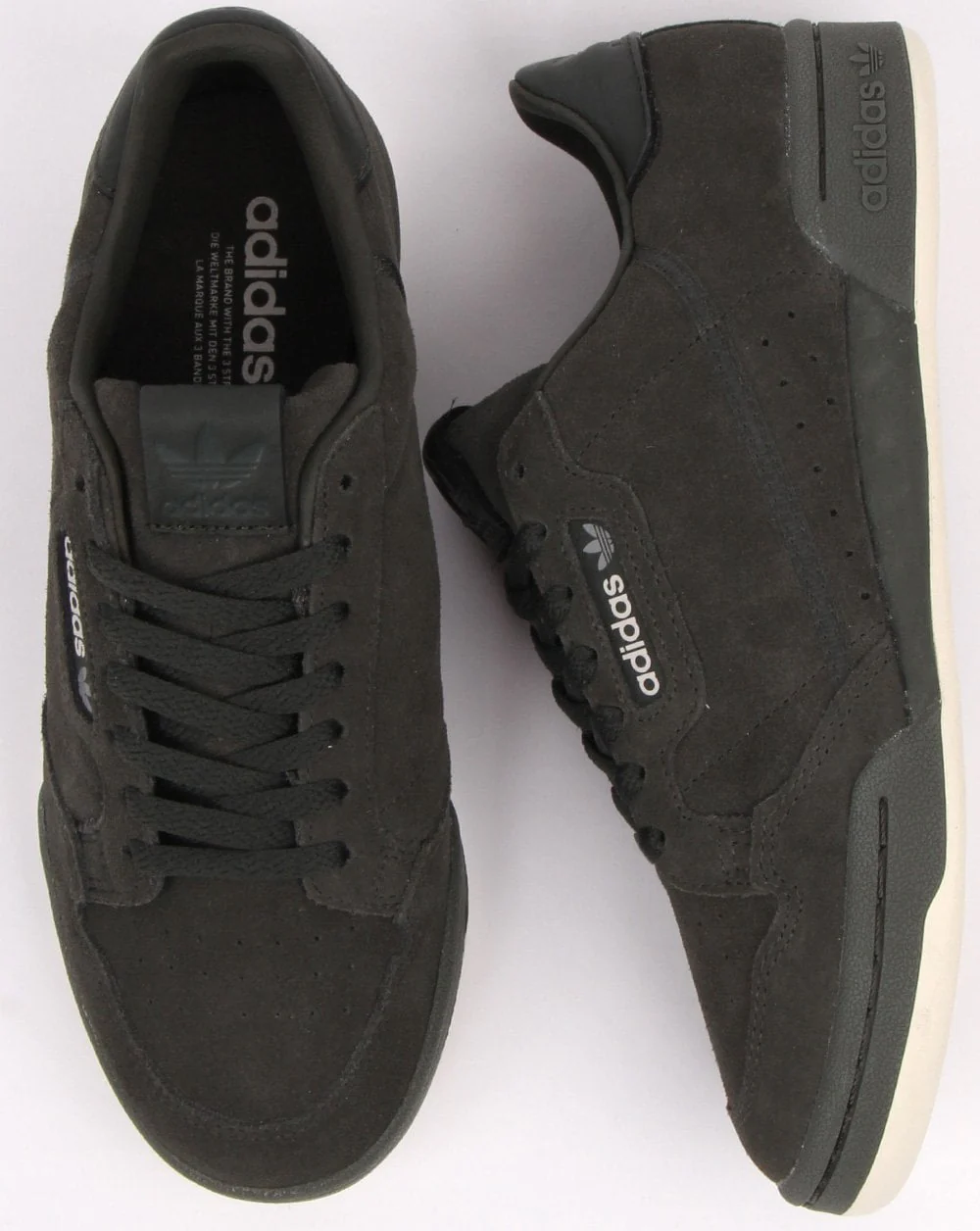 Adidas Continental 80 Trainers Carbon - Image 2