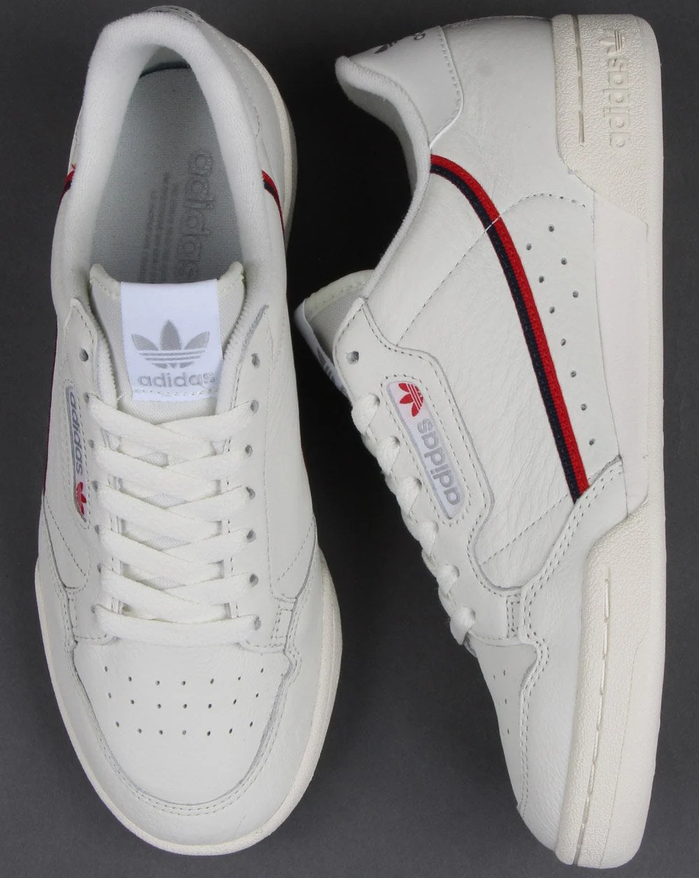 Adidas Continental 80 Trainers Off White - Image 2