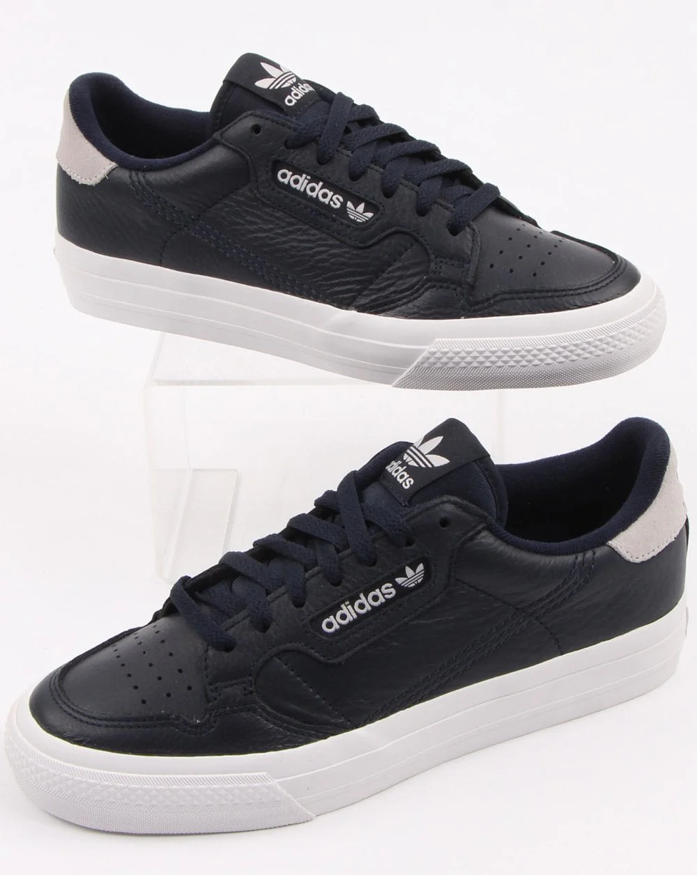 Adidas Continental Vulc Trainers Navy/Grey