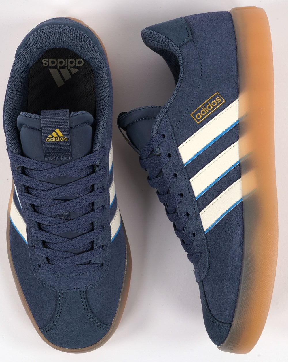 Adidas Court Trainer Ink - White Gum sole - Image 4