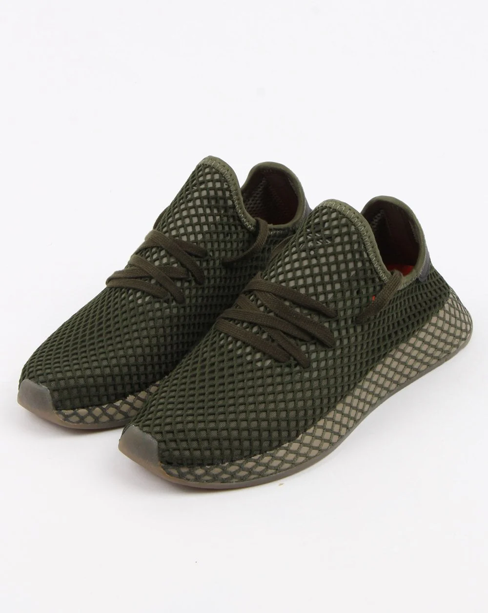 Adidas Deerupt Runner Trainers Base Green/orange