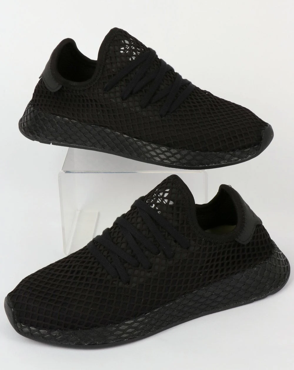 Adidas Deerupt Runner Trainers Black/Black/White - Image 4