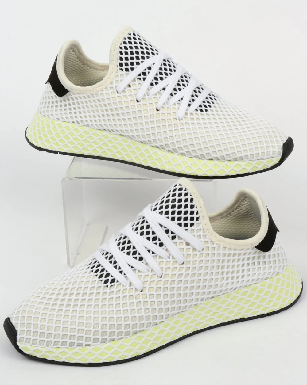 Adidas Deerupt Runner Trainers Chalk White/Black - Image 4