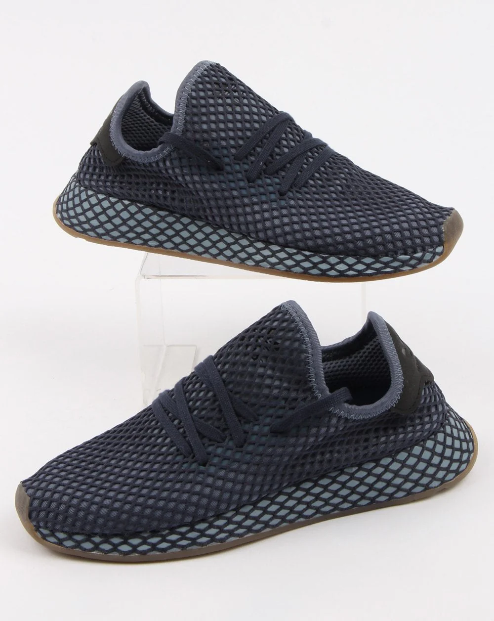 Adidas Deerupt Runner Trainers Dark Blue/ash Blue - Image 4