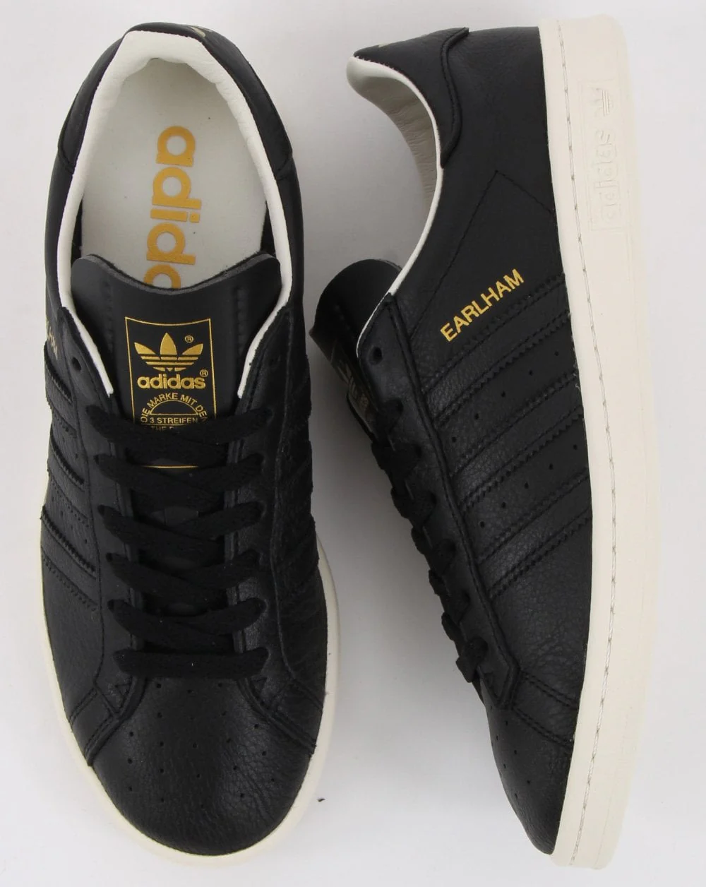 Adidas Earlham Trainers Black - Image 3