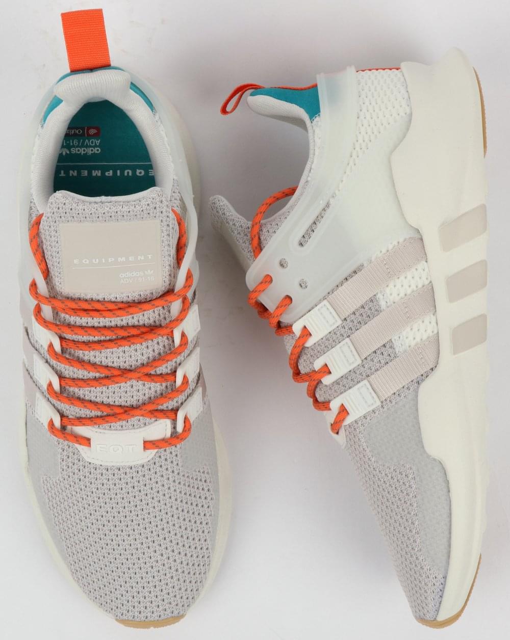 Adidas EQT Support Adv Summer Trainers White/Chalk - Image 2