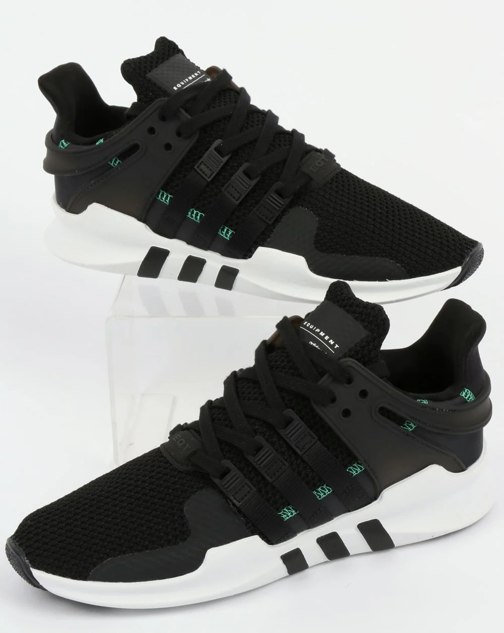 Adidas EQT Support ADV Trainers Black/Black/White