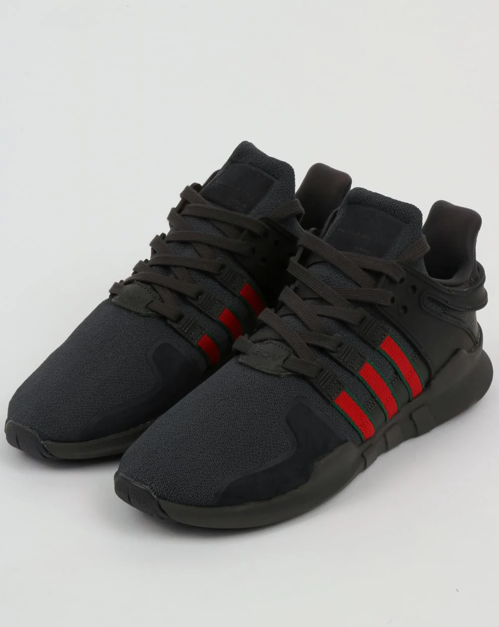 Adidas EQT Support ADV Trainers Black/Scarlet/Green