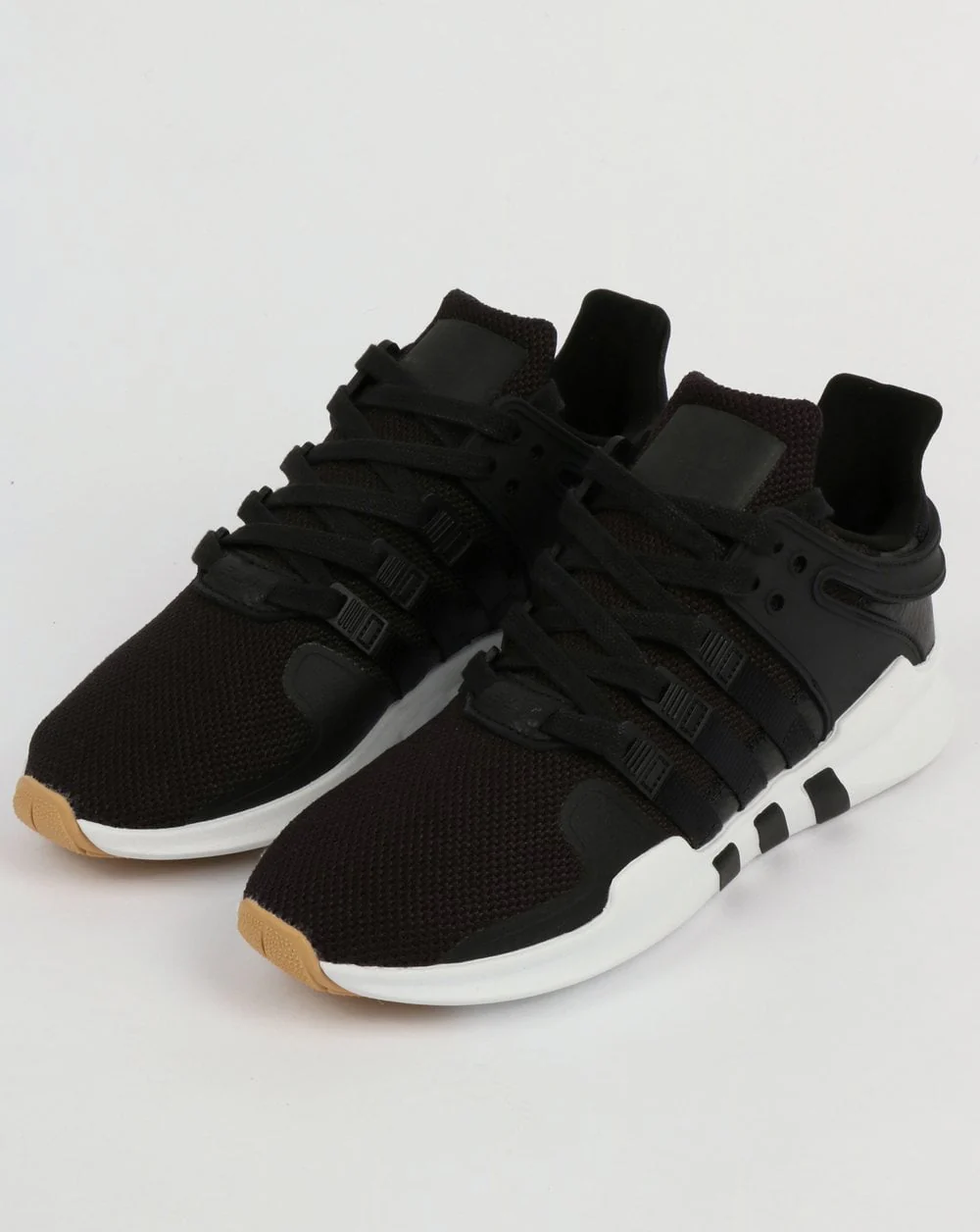 Adidas EQT Support Adv Trainers Black/White/Gum - Image 3