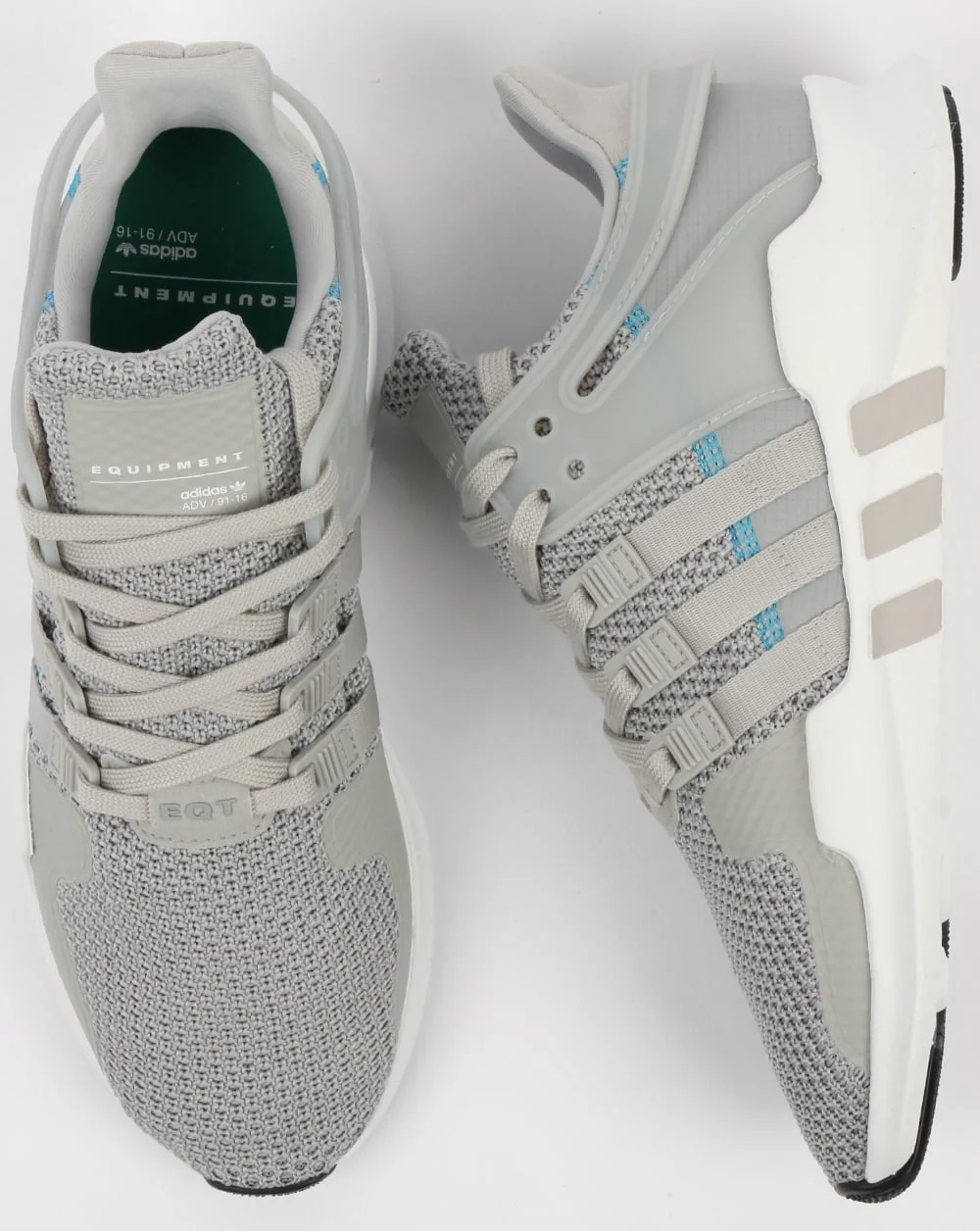Adidas EQT Support ADV Trainers Grey 2/White - Image 2
