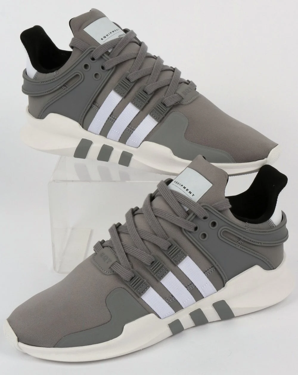 Adidas EQT Support Adv Trainers Grey 3/White - Image 4