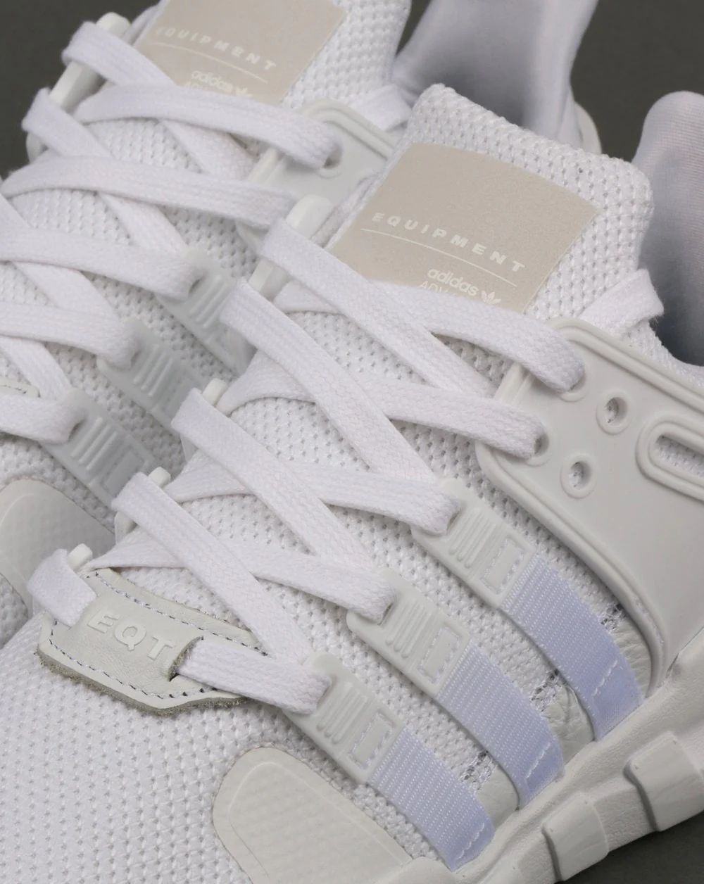 Adidas EQT Support Adv Trainers White/White/Gum - Image 4