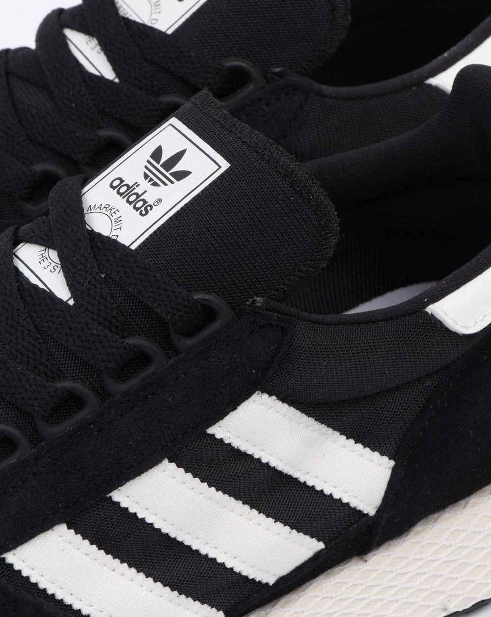 Adidas Forest Grove Trainers Black/Cloud White - Image 4