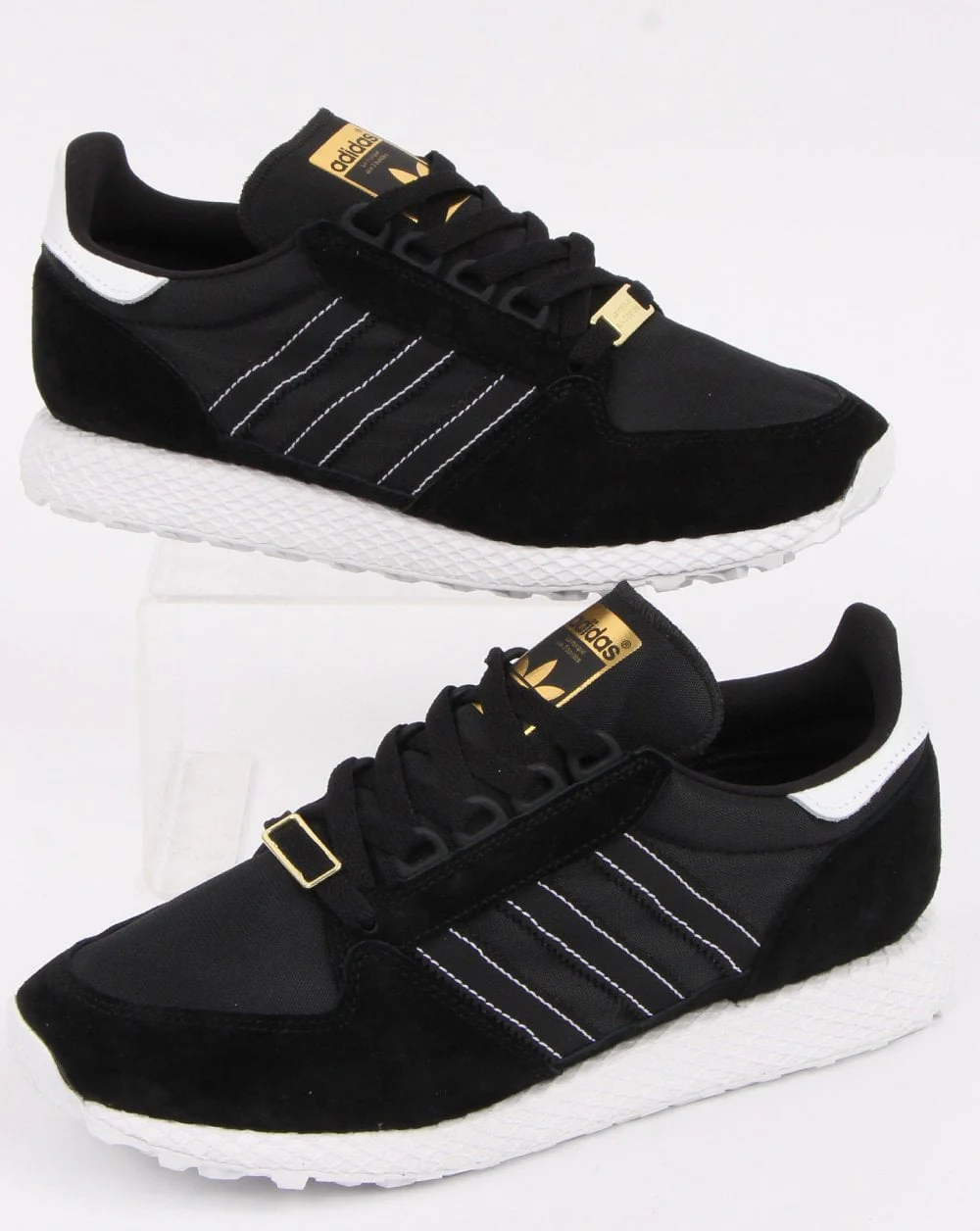 Adidas Forest Grove Trainers Black/Gold