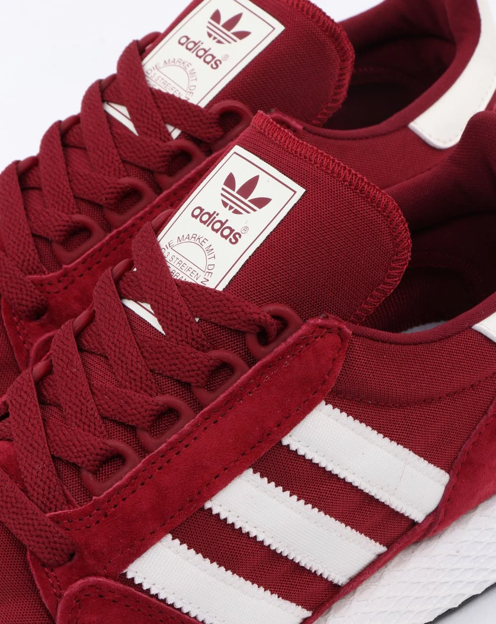 Adidas Forest Grove Trainers Burgundy/cloud White - Image 4