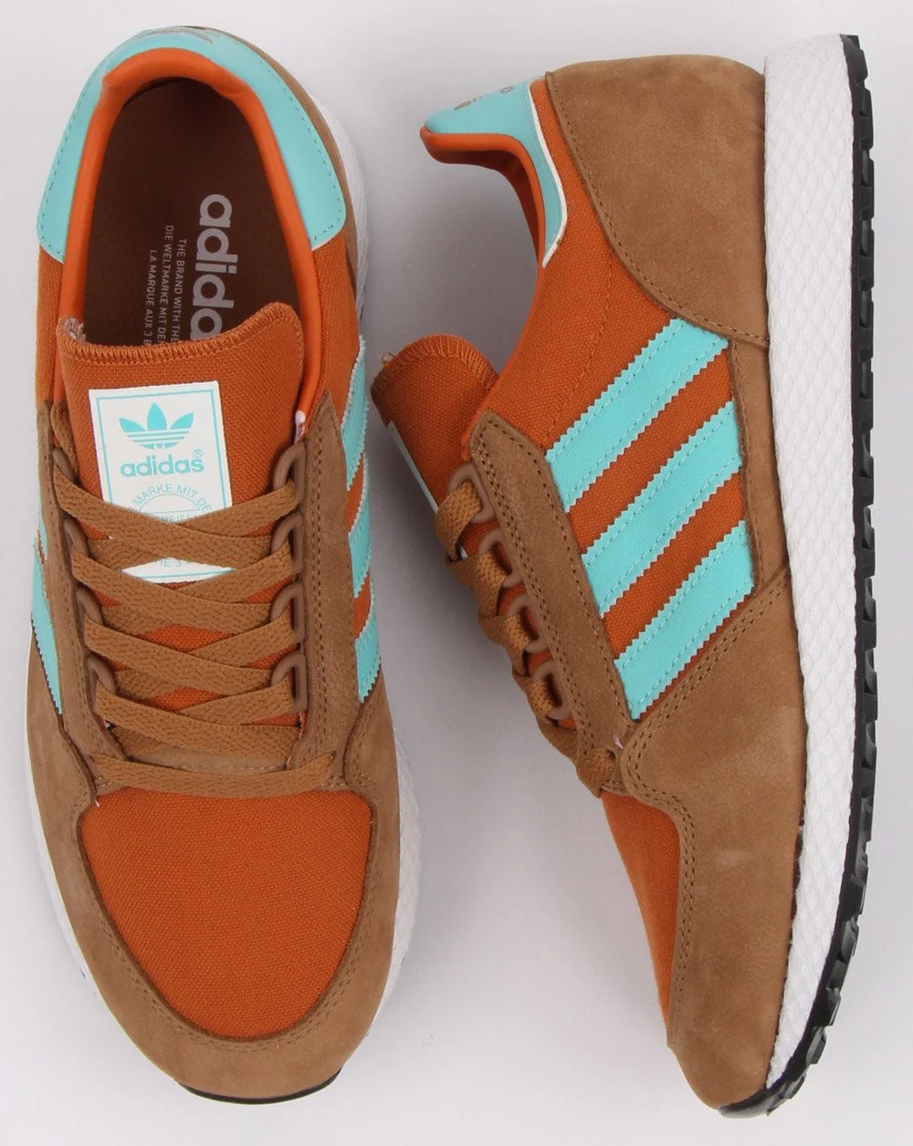 Adidas Forest Grove Trainers Copper/Mint - Image 2