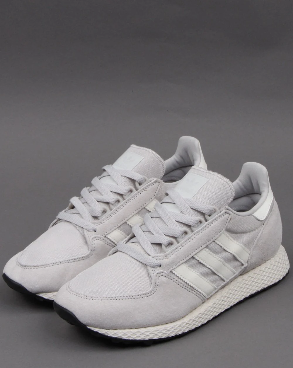 Adidas Forest Grove Trainers Grey/Cloud White - Image 3