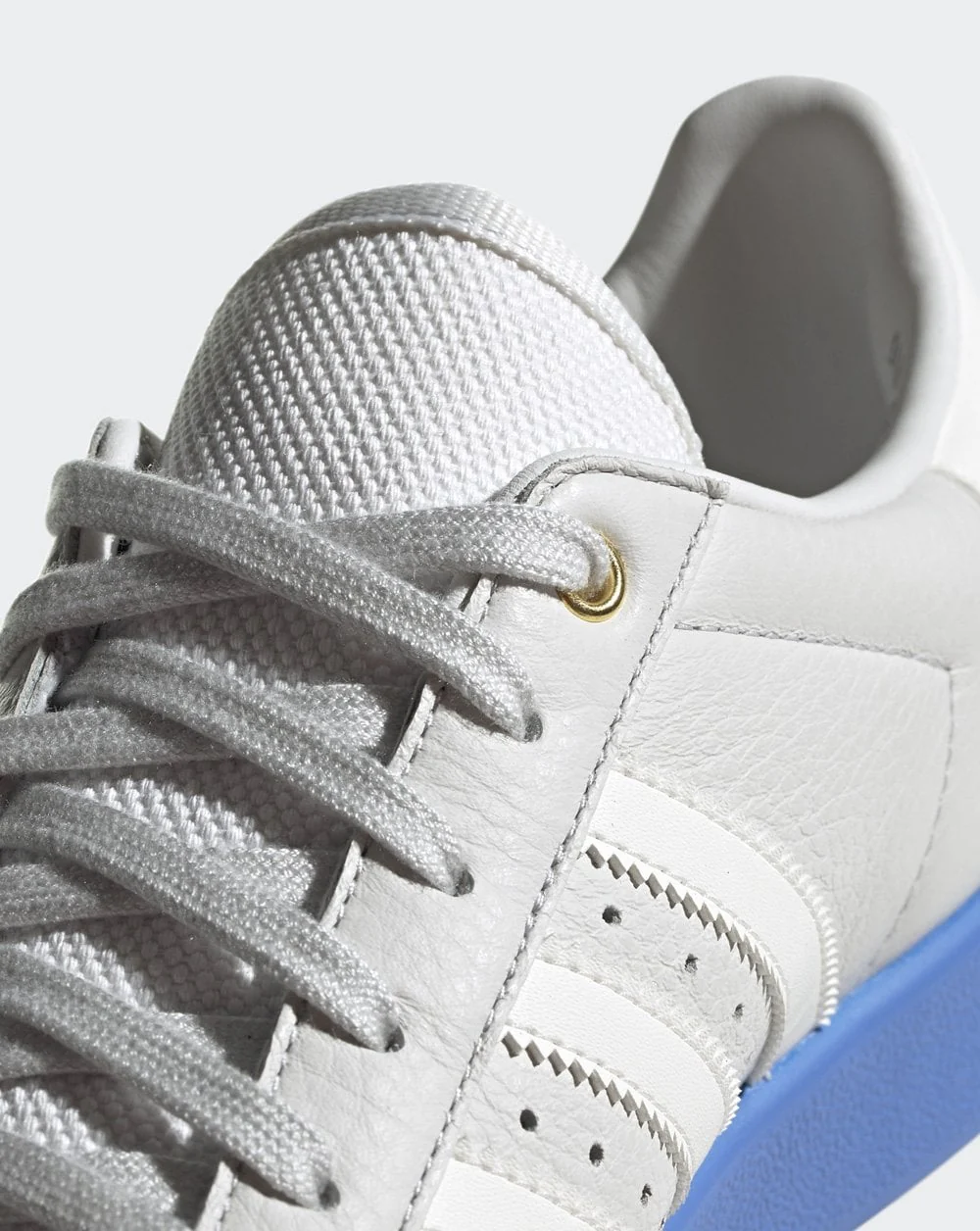 Adidas Forest Hills Trainers Crystal White/Real Blue - Image 3