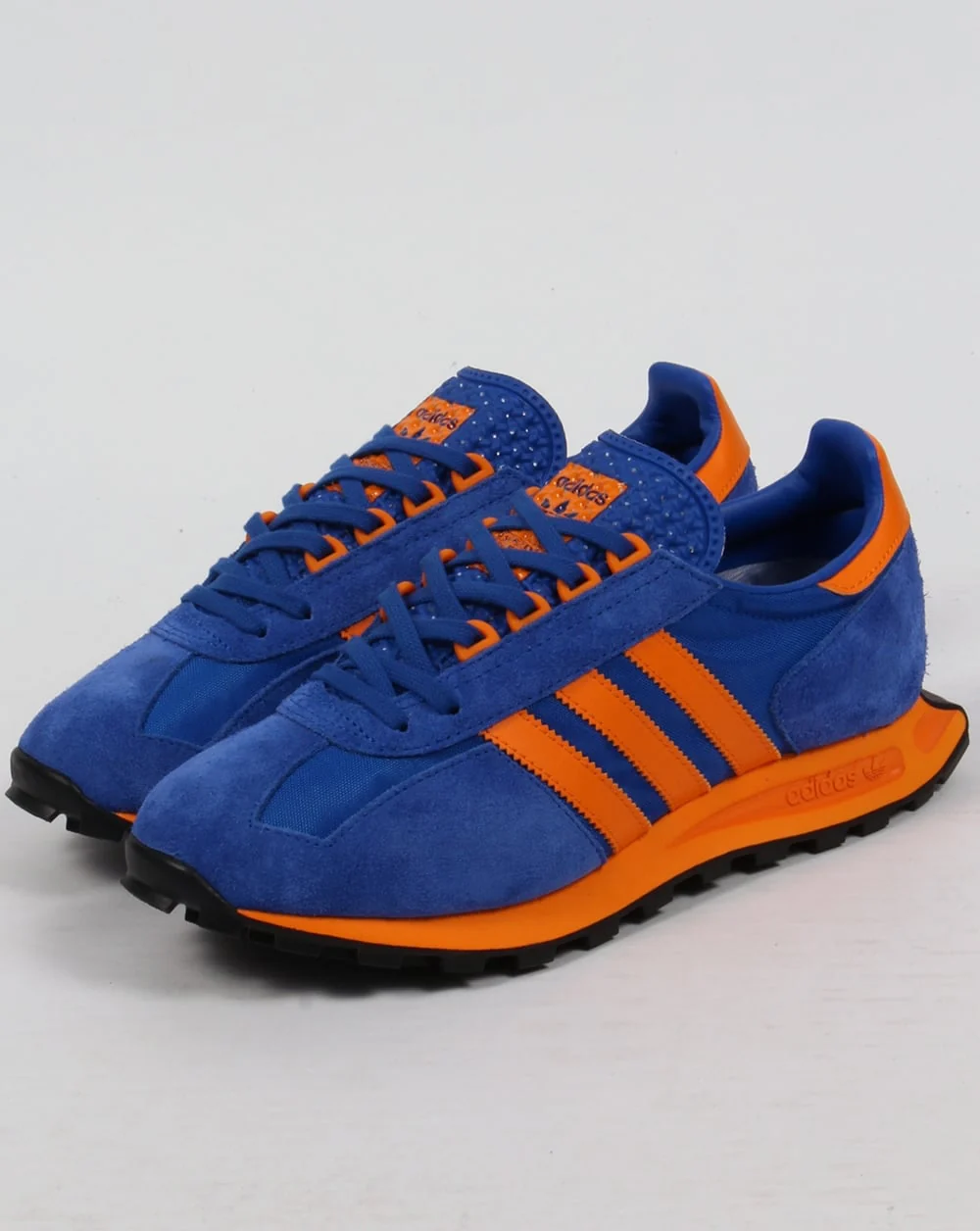 Adidas Formel 1 Trainers Blue/Orange - Image 4