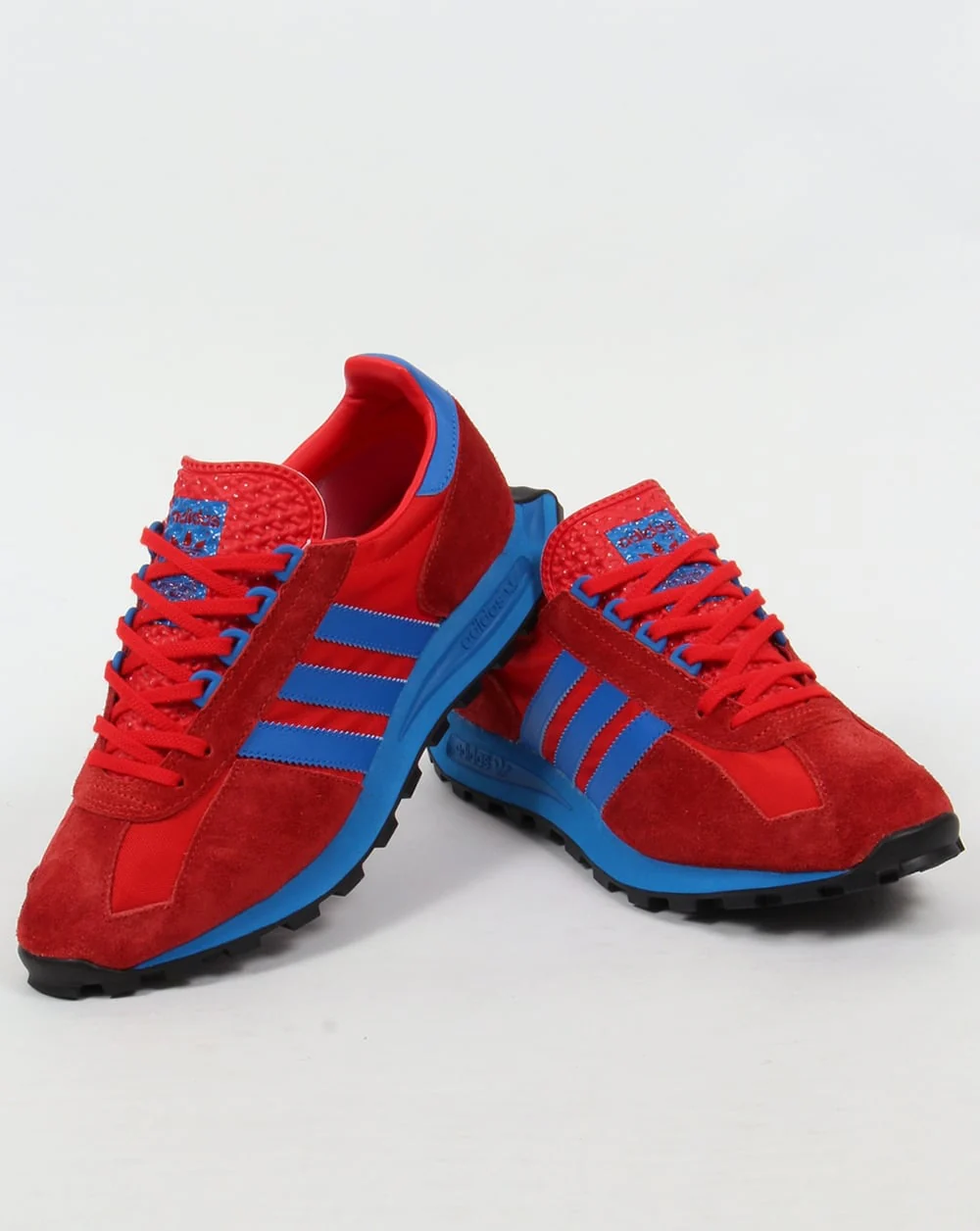 Adidas Formel 1 Trainers Red/Bluebird - Image 3