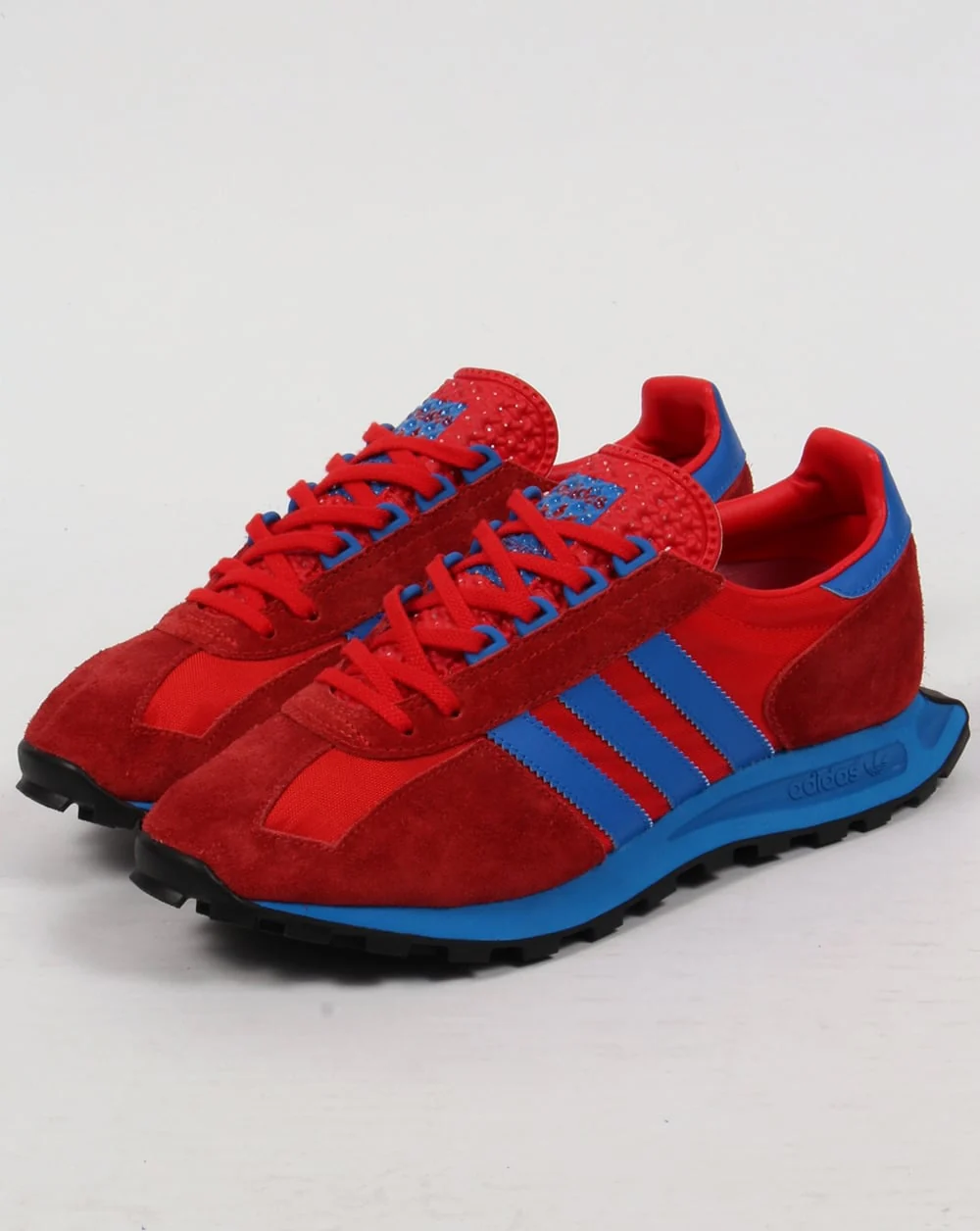 Adidas Formel 1 Trainers Red/Bluebird - Image 4