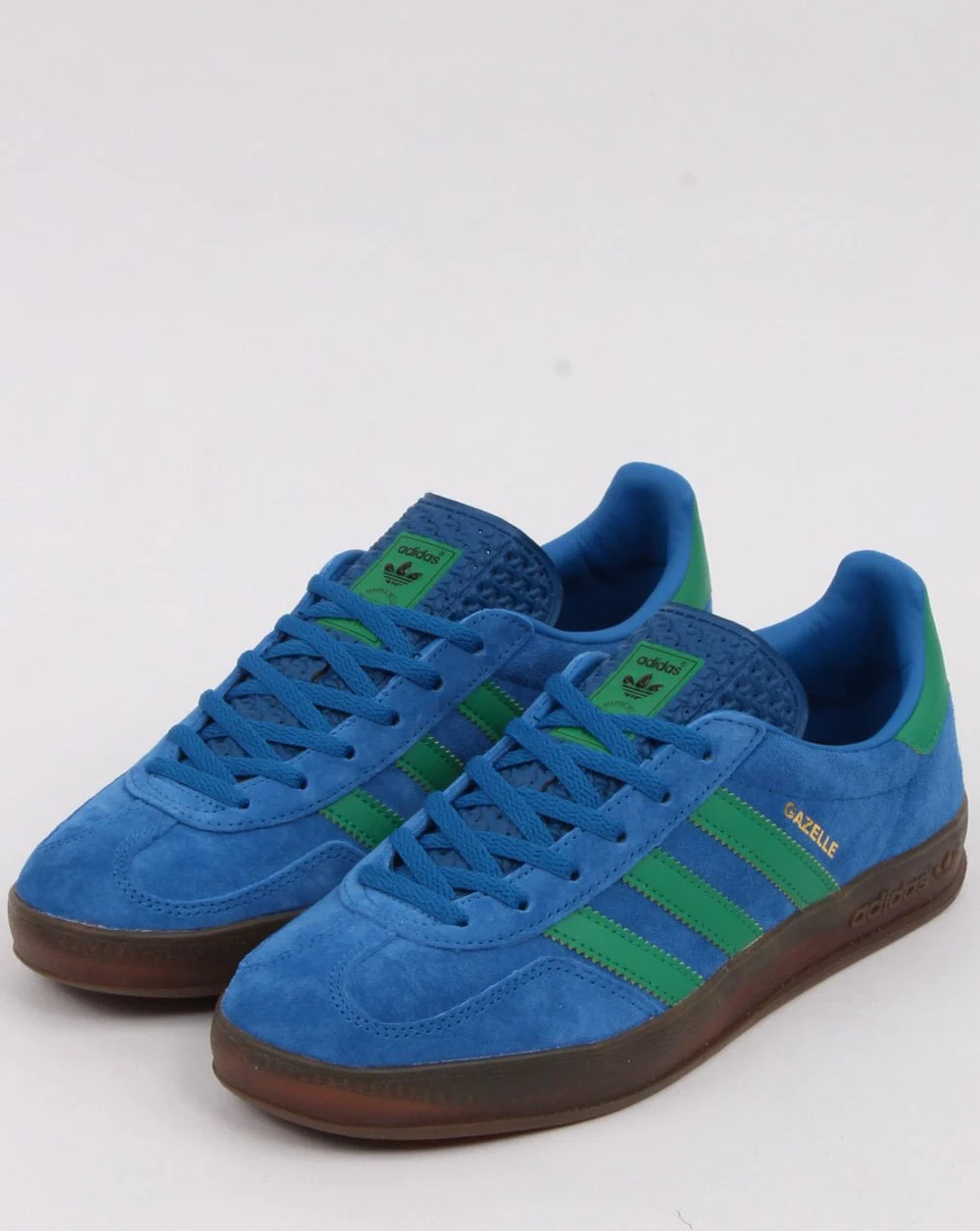 Adidas Gazelle Indoor Trainers Blue/Green - Image 4