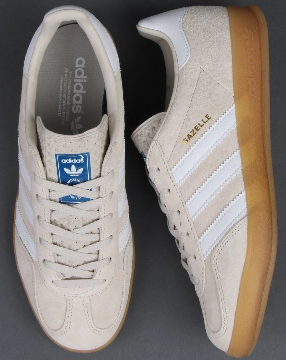 Adidas Gazelle Indoor Trainers Soft Sand - Image 5