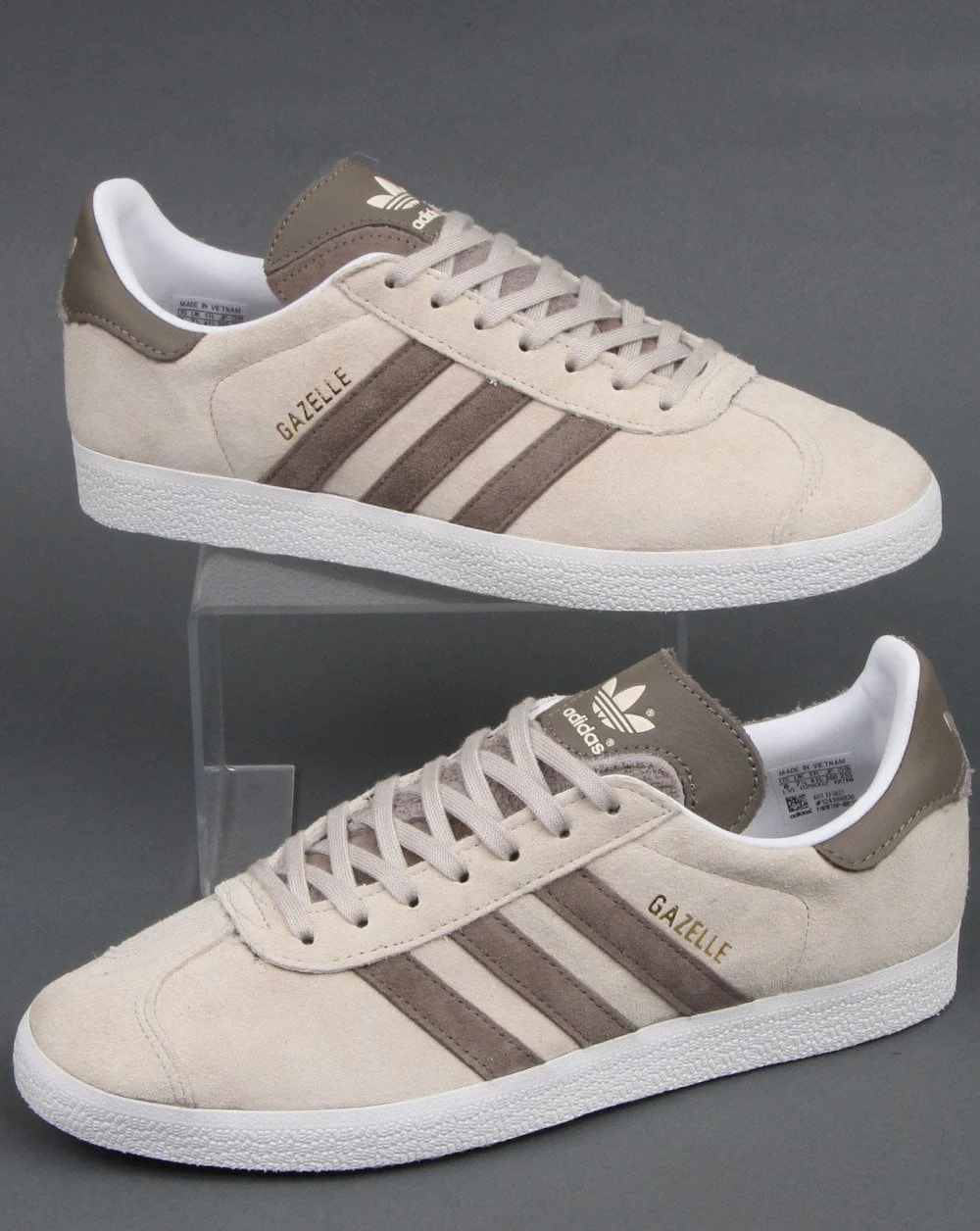 Adidas Gazelle Trainers Clear Brown - Image 2