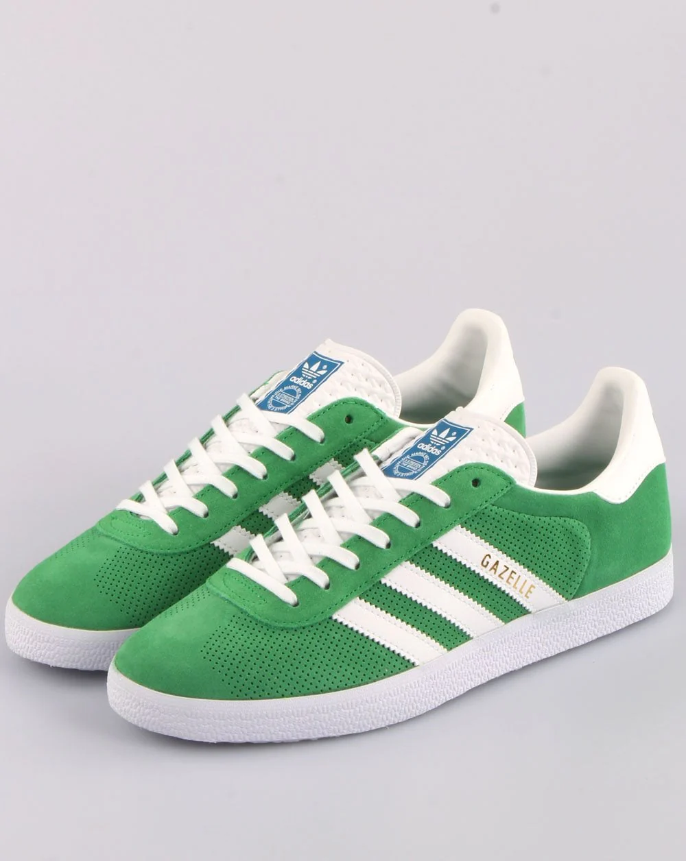 Adidas Gazelle Trainers Green/white - Image 3
