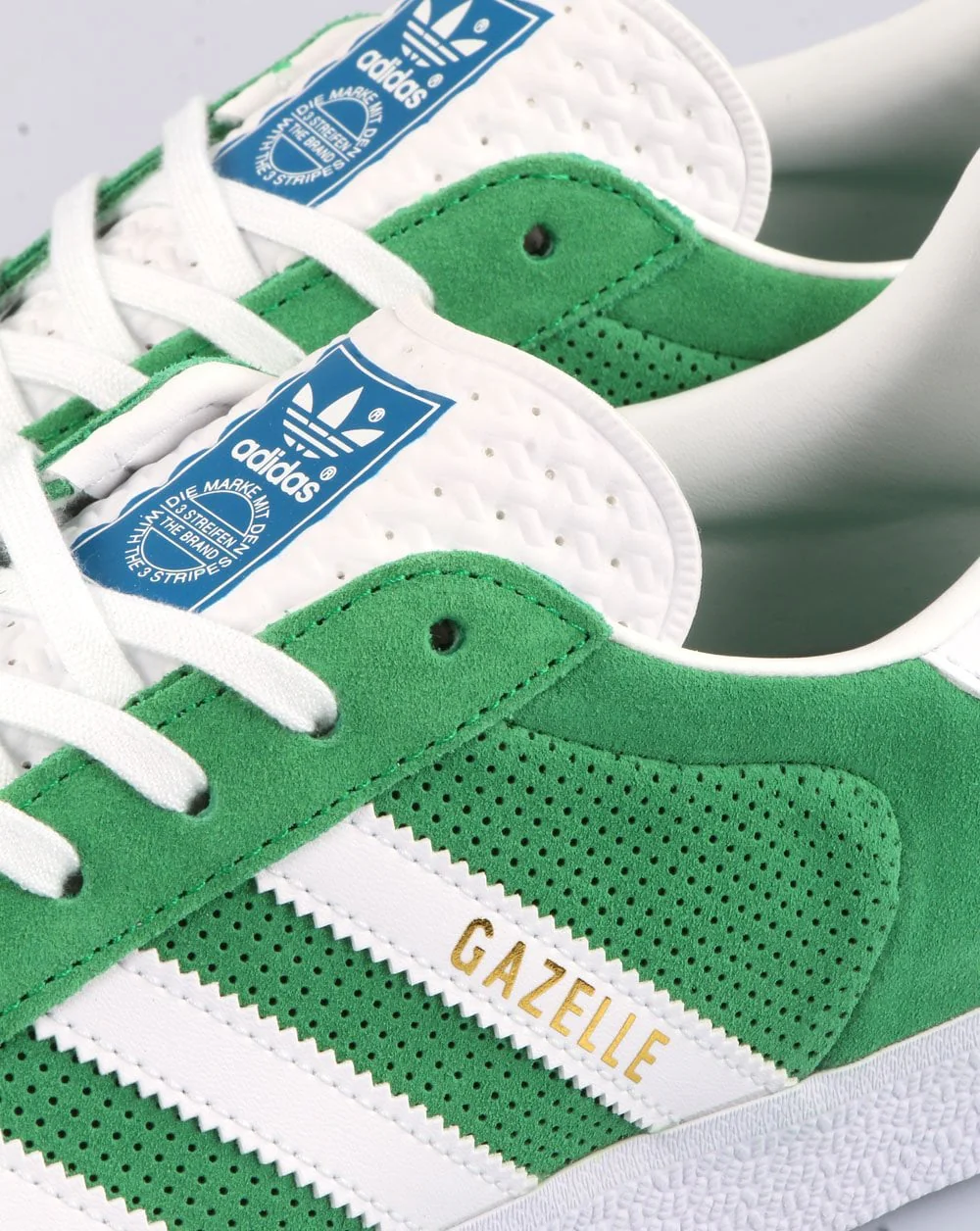 Adidas Gazelle Trainers Green/white - Image 4