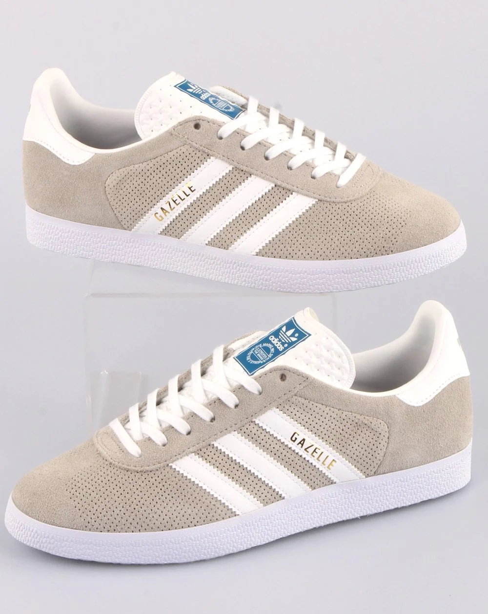 Adidas Gazelle Trainers Grey/white - Image 2