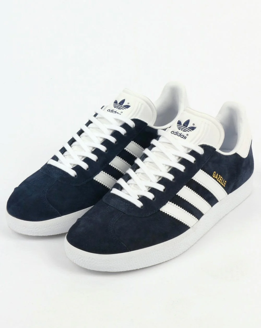 Adidas Gazelle Trainers Navy/White - Image 5