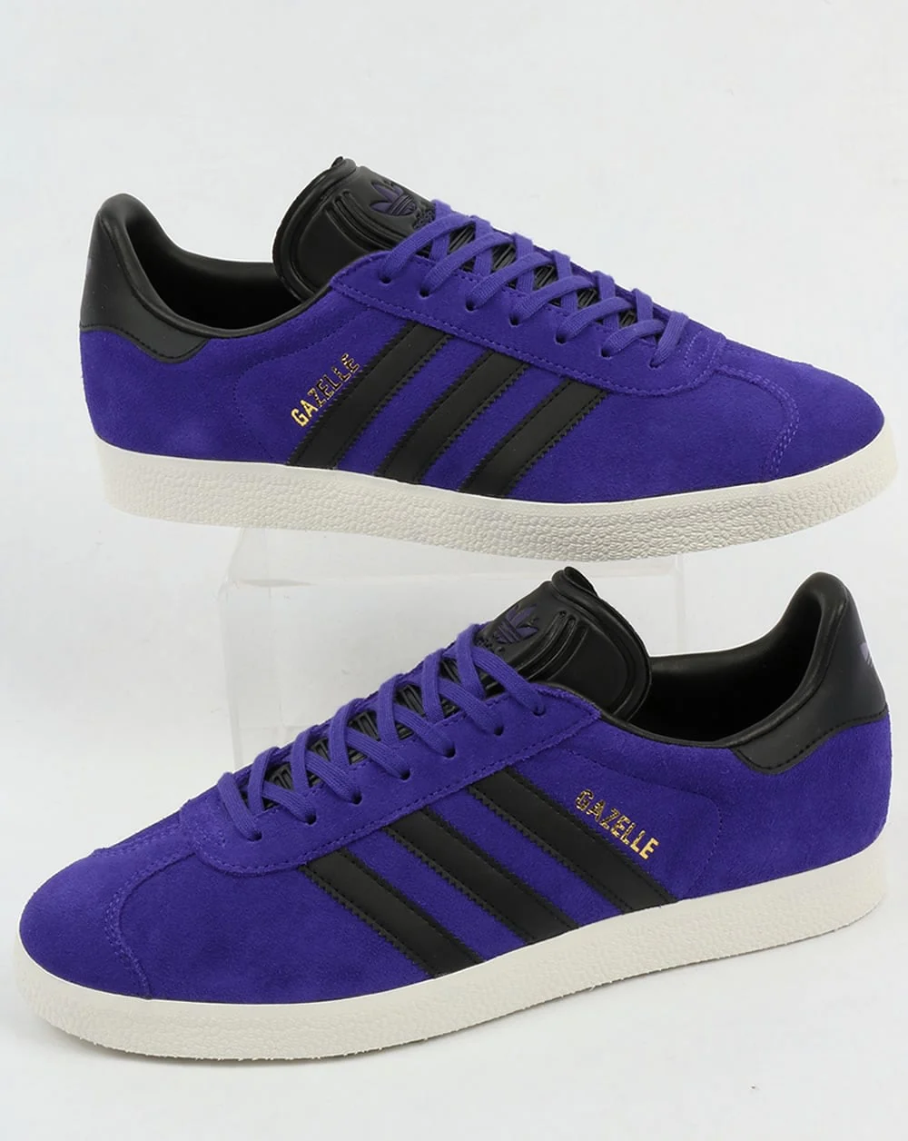 Adidas Gazelle Trainers Purple/Black