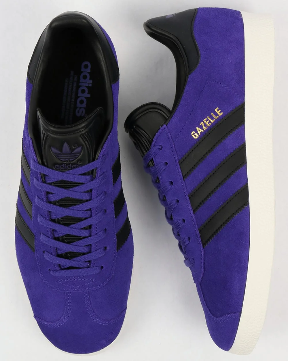Adidas Gazelle Trainers Purple/Black - Image 2