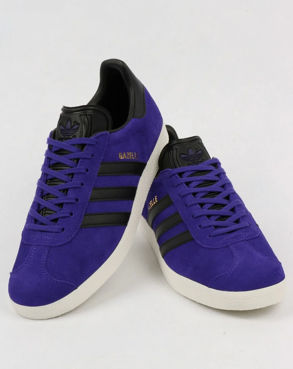Adidas Gazelle Trainers Purple/Black - Image 3