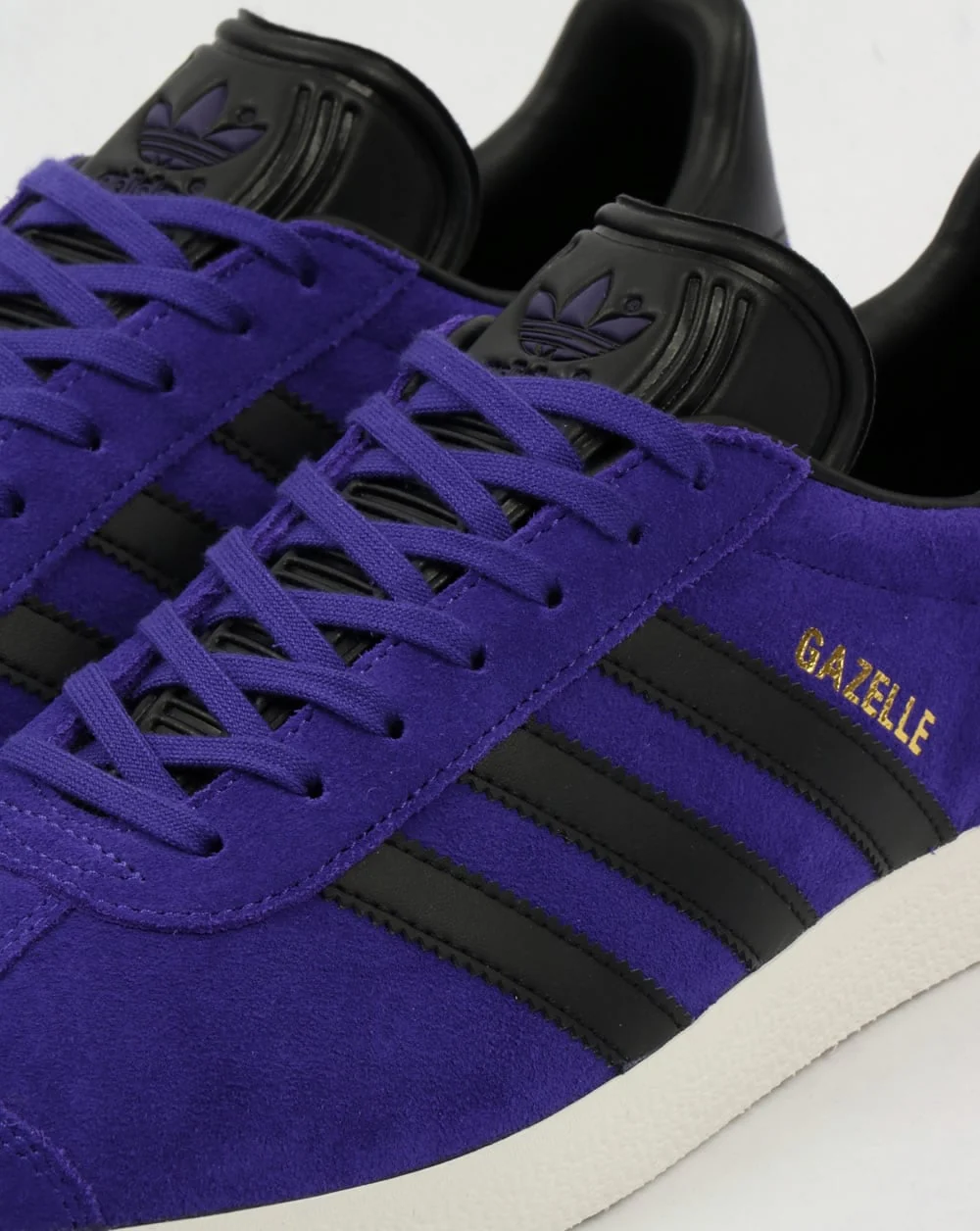 Adidas Gazelle Trainers Purple/Black - Image 4