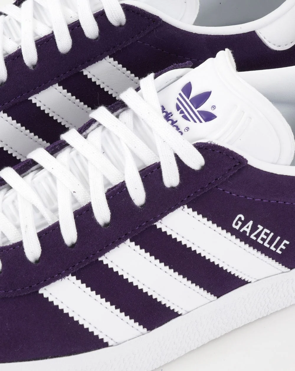 Adidas Gazelle Trainers Purple/White - Image 4