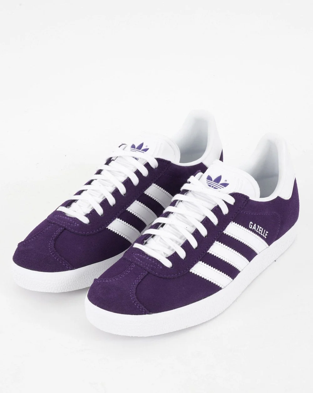Adidas Gazelle Trainers Purple/White - Image 5
