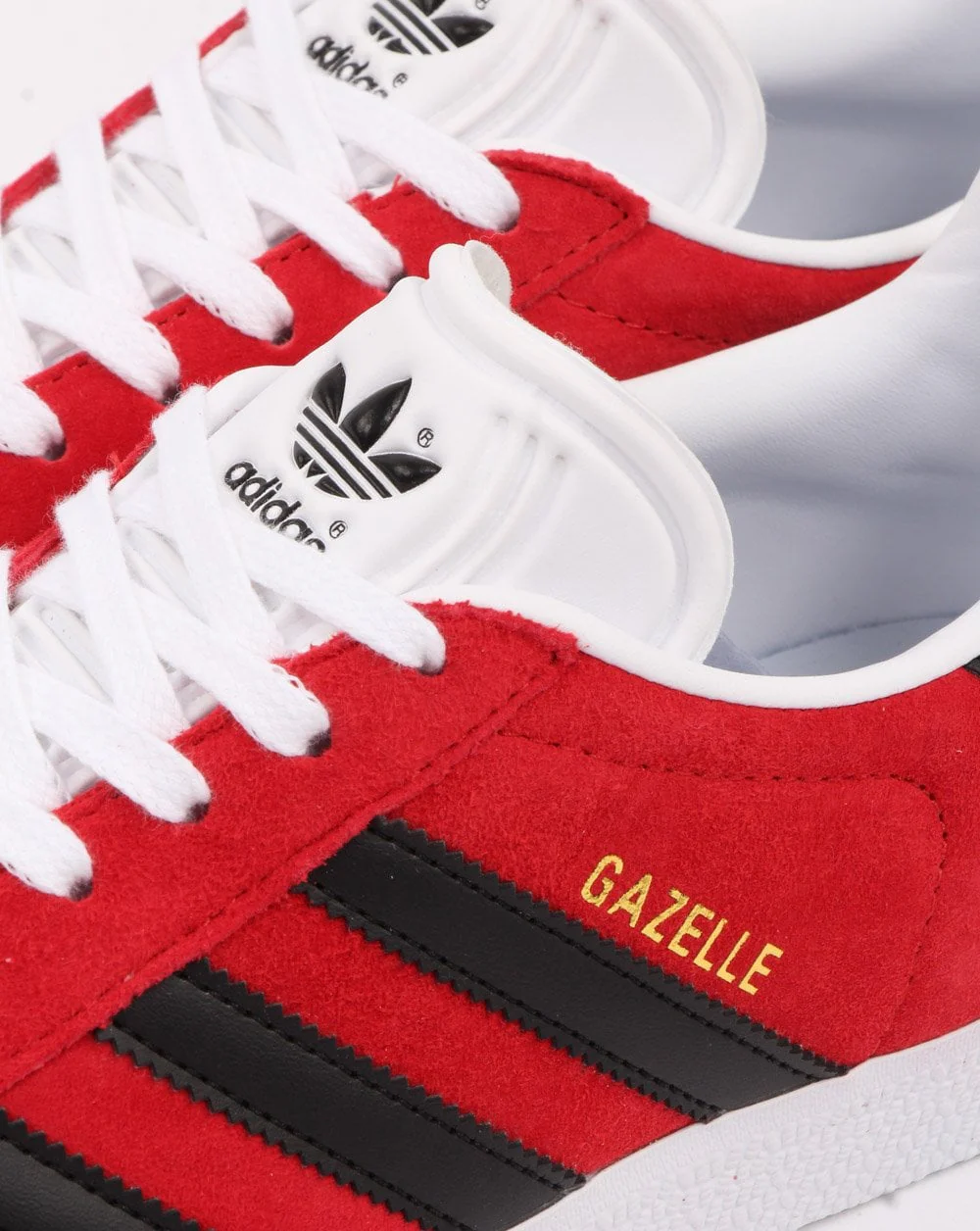 Adidas Gazelle Trainers Red/Black - Image 4