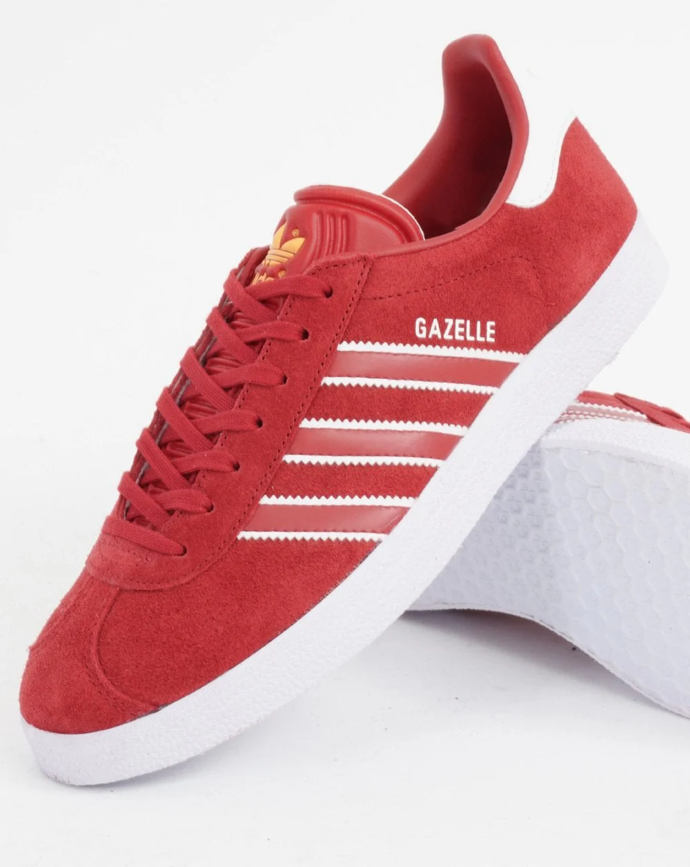 Adidas Gazelle Trainers Red/white