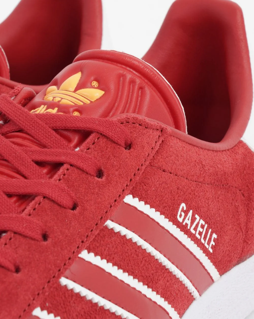 Adidas Gazelle Trainers Red/white - Image 4